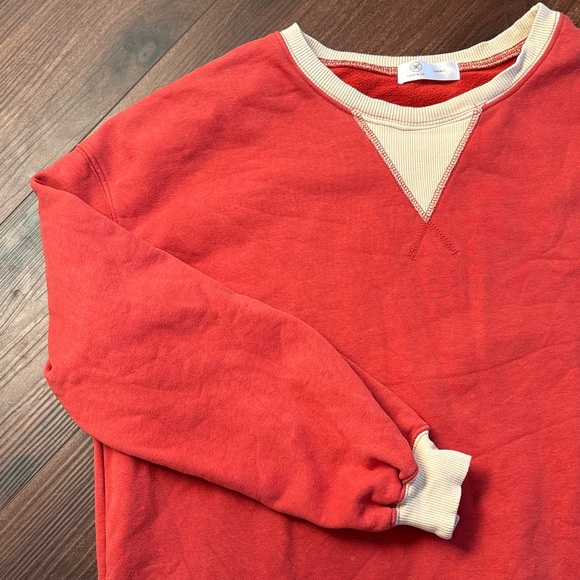 Crew Sweatshirt with color block - Picture 3 of 4